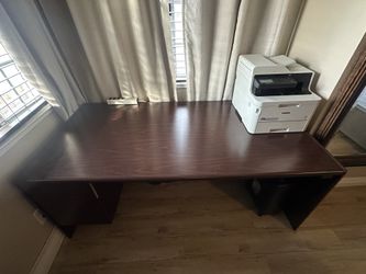 Large Wooden Office Desk