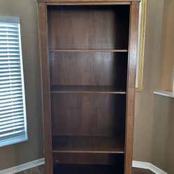 Antique Bookcase Solid Wood Made In Italy 