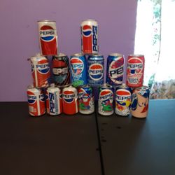 PEPSI CANS EMPTY, MAKE OFFER