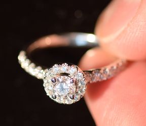 Brand new diamond Engagement Ring OBO