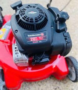 Yard Machines 20 in. 125 CC OHV Briggs and Stratton GAS Walk Behind Push