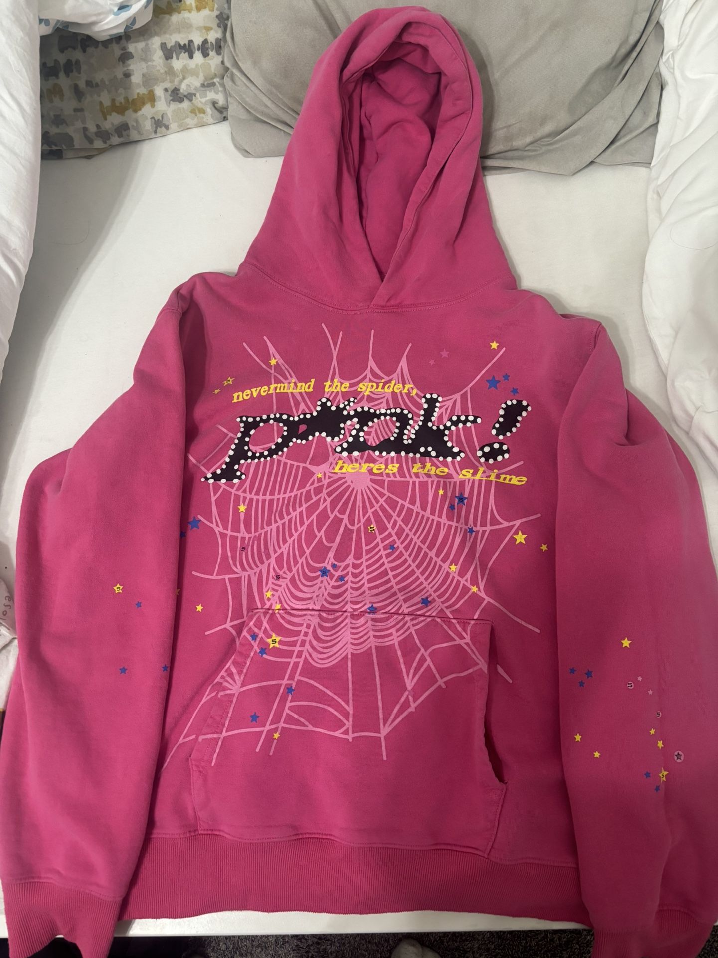Pink Sp5der Hoodie