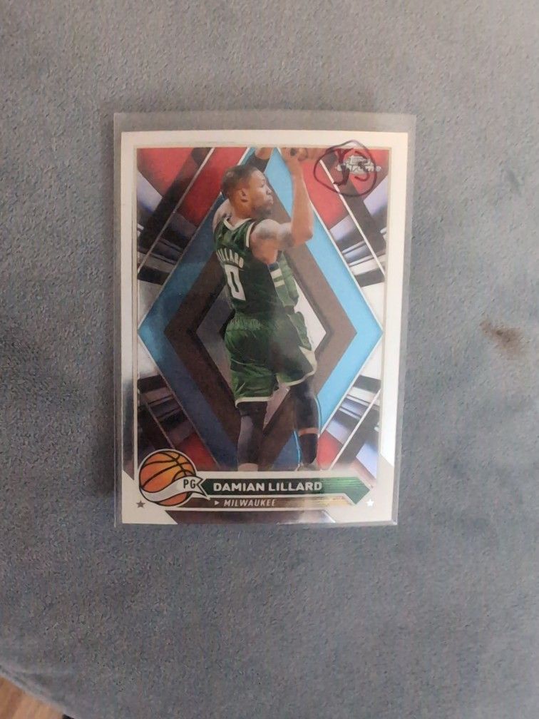 Damian Lillard Topps Chrome #132