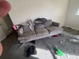 3 person couch gray
