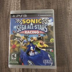 Sonic Sega All Stars Ps3 Game
