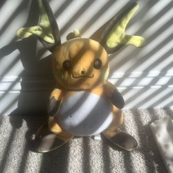 Very Rare Raichu Plush Orange Usually Sold For 46