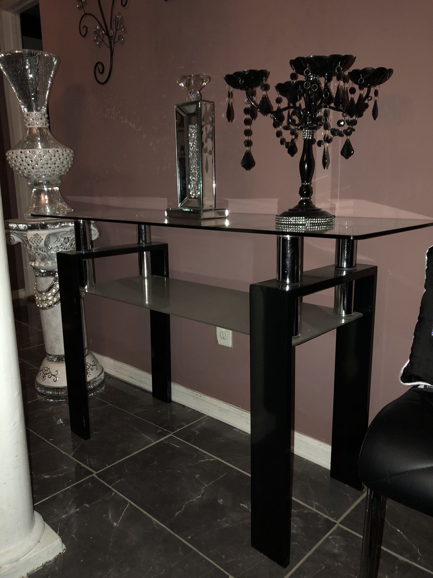 Glass table
