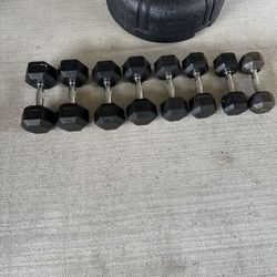 CAP  - Rubber Hex Dumbbell   $210  