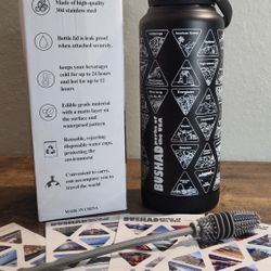 National Parks Water Bottle with Stickers | 32oz. Perfect For Gifts