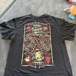 DOM black XL graphic t-shirt