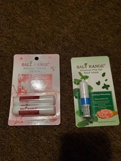 Salt range Nasal inhaler and lip balm