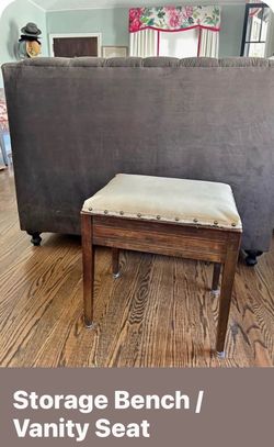 Storage Bench / Vanity Seat