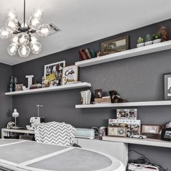 Set Of Three IKEA Lack Shelves (white) 