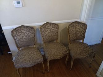 6 dining chairs (only 3 pictured)