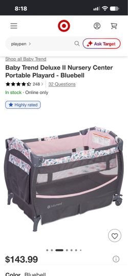 Graco porta crib