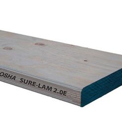 2" x 10" x 8' Laminated Veneer Lumber (LVL)