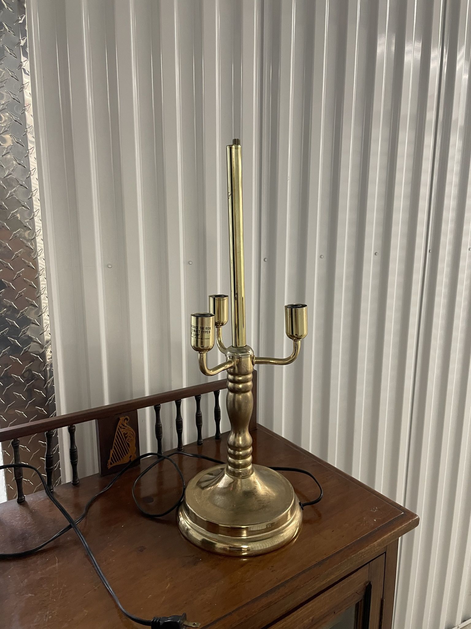 Vintage Candelabra Lamp