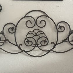 Home Interiors Metal Decorativo