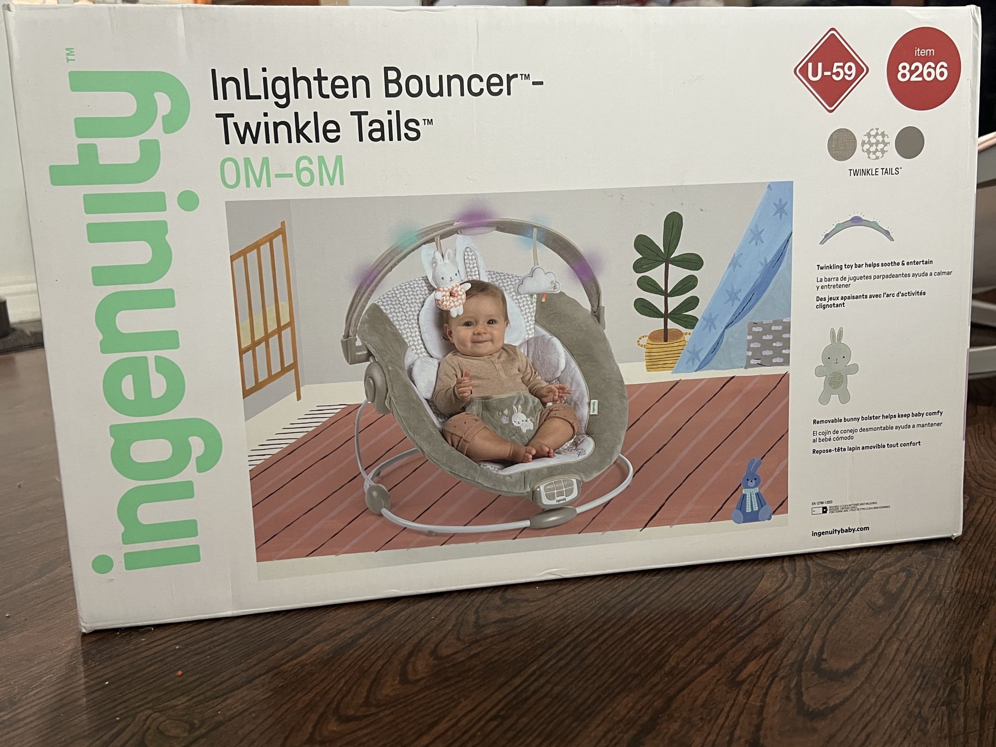 Inlighten Bouncer-Twinkle Tails(BRAND NEW)