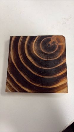 Burnt Wood Coasters