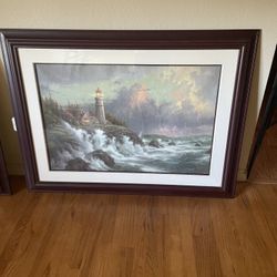 Thomas Kincaid Framed Lithographs. 