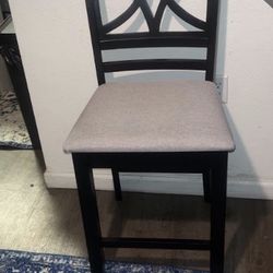 2 Wood Bar Stools
