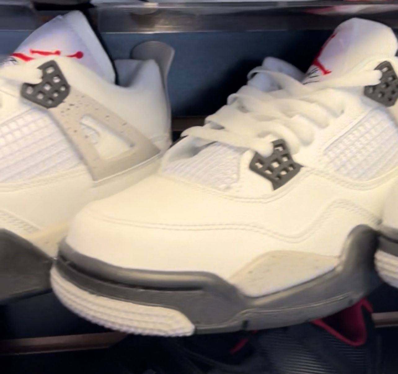 Jordan 4 White Cement