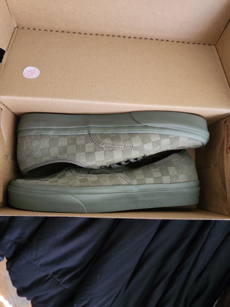Mono Checkerboard Olive