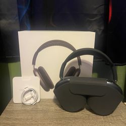 Midnight Black AirPod Maxes USB C