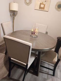 Dinning table and chairs