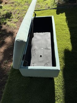 Blanket Chest/ Bench Teal Color