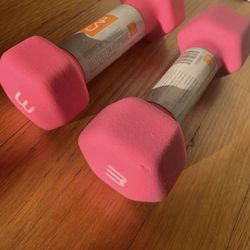 Set Of Brand New 3lbs Neoprene CAP Dumbbells