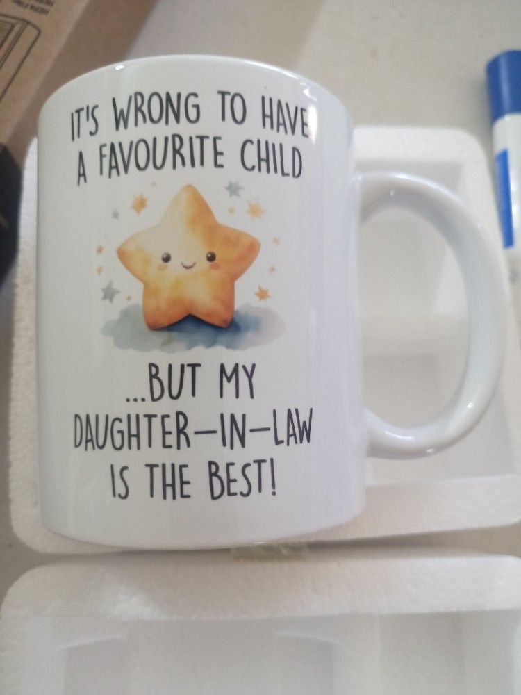 My Daughter-In-Law is the best. Funny 11oz Ceramic White Mug Gift