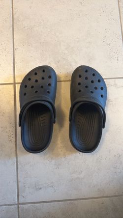 Kids Crocs Black size 3