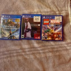 3 PS4 Games 