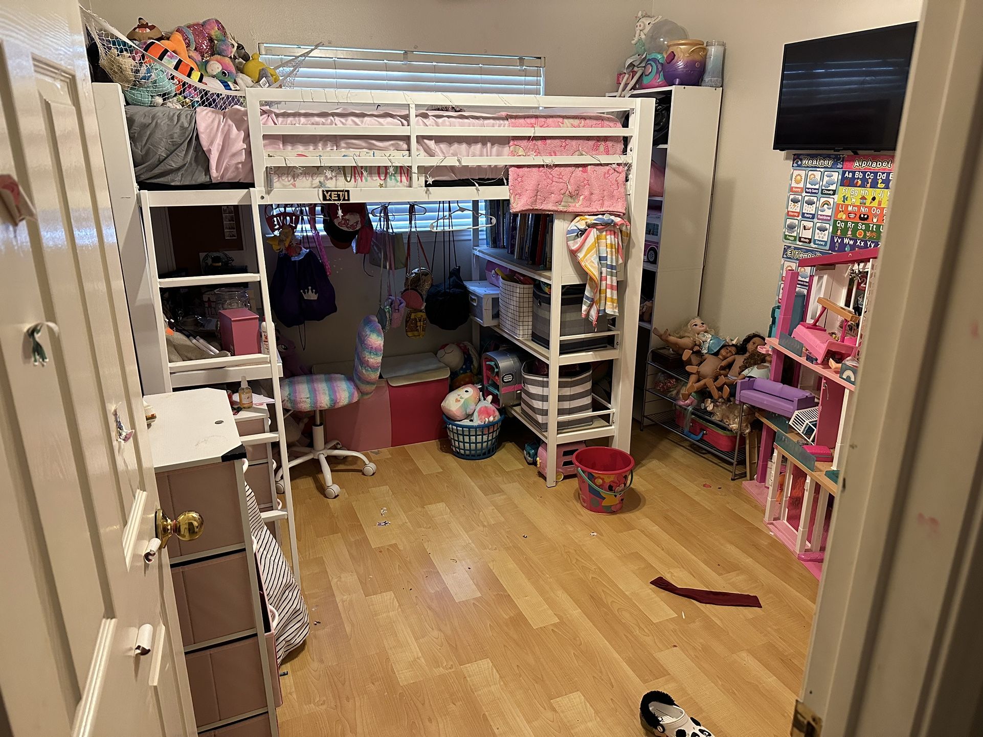 Children’s Loft Bed - Ready To Move (FRAME ONLY)
