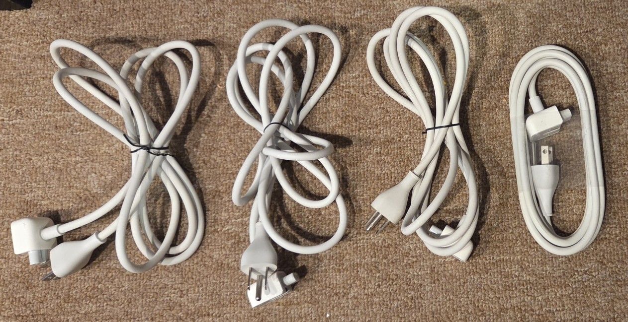 Genuine OEM 85w Apple MacBook MagSafe 2 Magnetic Power A/C Adapter Charger Cable Cord Extension