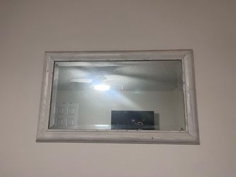 Wood mirror