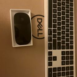 Apple Magic Mouse And Keyboard With Number Pad And TouchID