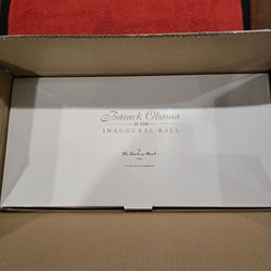 Danbury Mint Inaugural Ball Barack Obama  Doll New