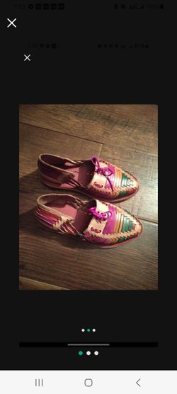 Huaraches Mexicanos de niña/ Mexican huaraches for girl/kid