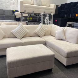 Brand New Sofa And Ottoman