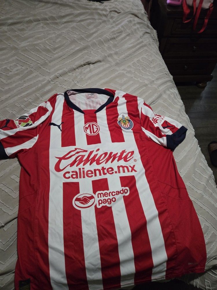 Real Chivas Jersey Only Worn 1 Time