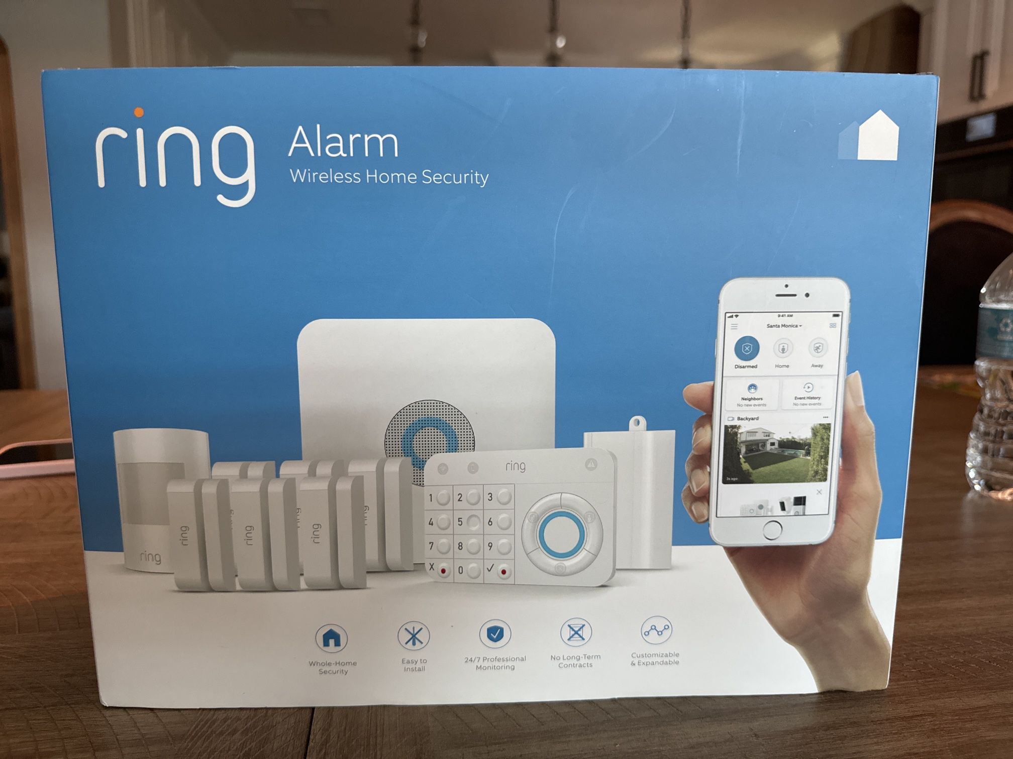 Ring Alarm Wireless Security Kit Home System - 10 Piece Kit New