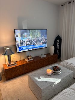 Buffet cabinet, used as TV Stand, TV aswell for sale 350$