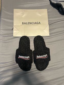 (BEST OFFER) Black Balenciaga slides