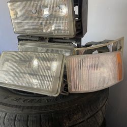 1994 to 96 Cadillac Fleetwood front headlight