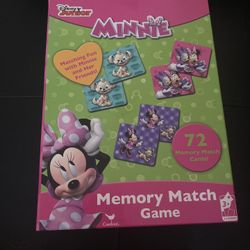 Disney Junior Minnie Memory Match Game 