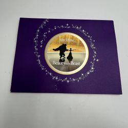 Beauty and the Beast Lithograph Print Set 2002 Disney Store Exclusive 4 pc 11x14