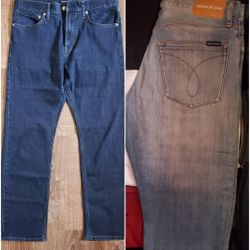 Calvin Klein jeans, Great condition 31x30 and 32x32. Price Is for both. 